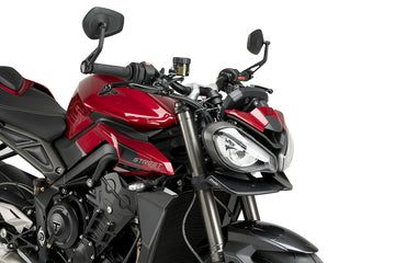 TRIUMPH STREET TRIPLE 765 RS [2023] - Frontspoiler Naked | Mattschwarz | PUIG 21594J