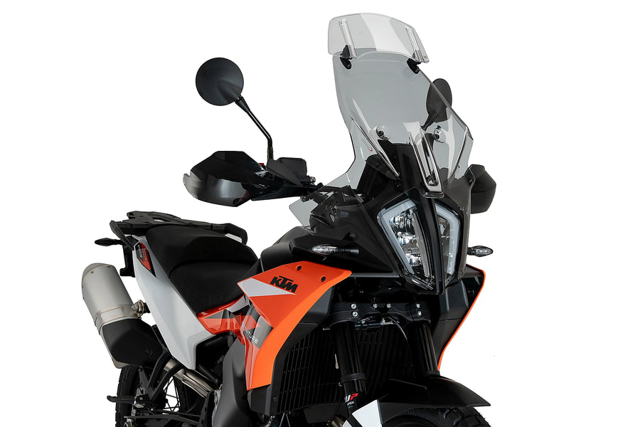 KTM 890 ADVENTURE R [2025] - touring screen with spoiler screen | Tinted | PUIG 21612H