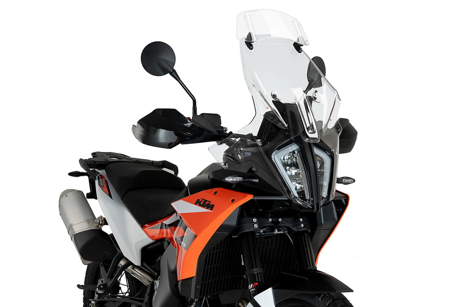 KTM 890 ADVENTURE R [2025] - touring screen with spoiler screen | Clear | PUIG 21612W