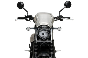 HONDA CL 500 [2025] - PUIG aluminum front panel | Silver | PUIG 21636P