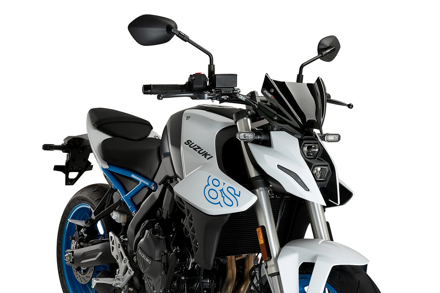 SUZUKI GSX-8S [2025] - PUIG New Generation Sport Screen | Black | PUIG 21649N