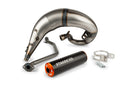 Beta RR Track 50 2T - Auspuff Streetrace High Mount CNC orange schwarz