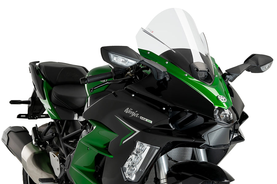 KAWASAKI NINJA H2 SX SE [2025] - Z-Racing screen | Clear | PUIG 21714W