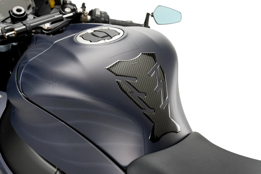 KTM RC 390 [2025] – Challenge tank protection – carbon look