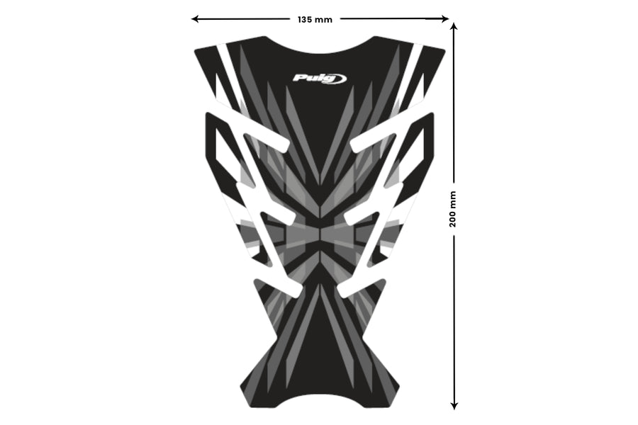 KTM RC 390 [2025] – Challenge tank protection – carbon look