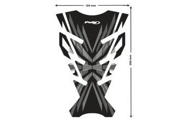 KTM RC 390 [2025] – Challenge Tank Guard – Gray - 0