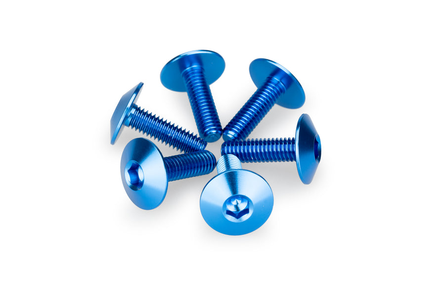 KTM RC 390 [2025] – Anodized Disc Bolt Kit – Silver
