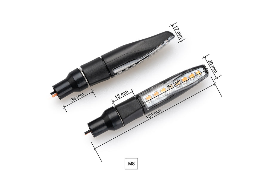 KTM RC 390 [2025] – Rugged indicator set – black