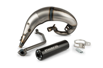 Beta RR Enduro 50 2T - Exhaust Streetrace High Mount CNC black
