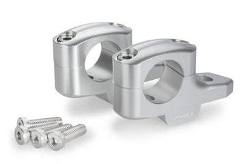 BMW R 1300 GS TROPHY [2025] – Pullback handlebar risers – silver - 0
