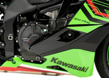 KAWASAKI ZX-4RR NINJA [2025] – Adapter footrest rubber pad “Rider” – Black