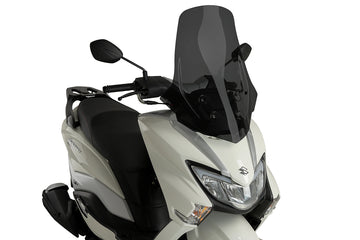 SUZUKI BURGMAN STREET 125EX [2025] - V-Tech Line Touring Windshield | Heavily toned | PUIG 21926F