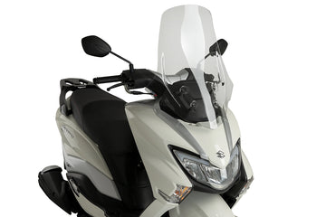 SUZUKI BURGMAN STREET 125EX [2025] - V-Tech Line Touring Windshield | Clear | PUIG 21926W