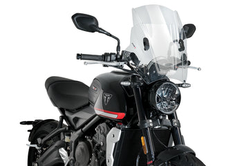 VOGE 500R [2025] - Up&Down windshield | Tinted | PUIG 2193H