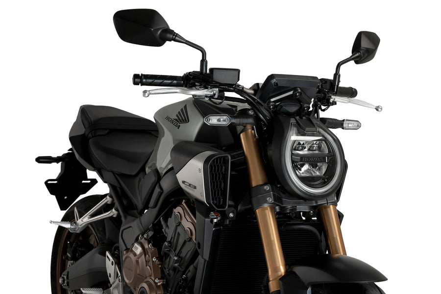 HONDA CB 650 R NEO SPORTS CAFE [2025] – Retro fairing screen – Transparent