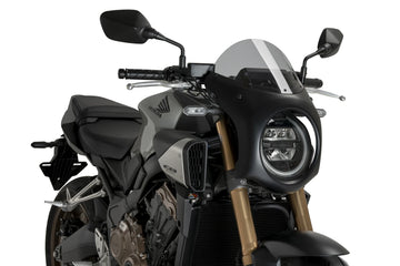 HONDA CB 650 R NEO SPORTS CAFE [2025] – Retro windshield – Tinted - 0