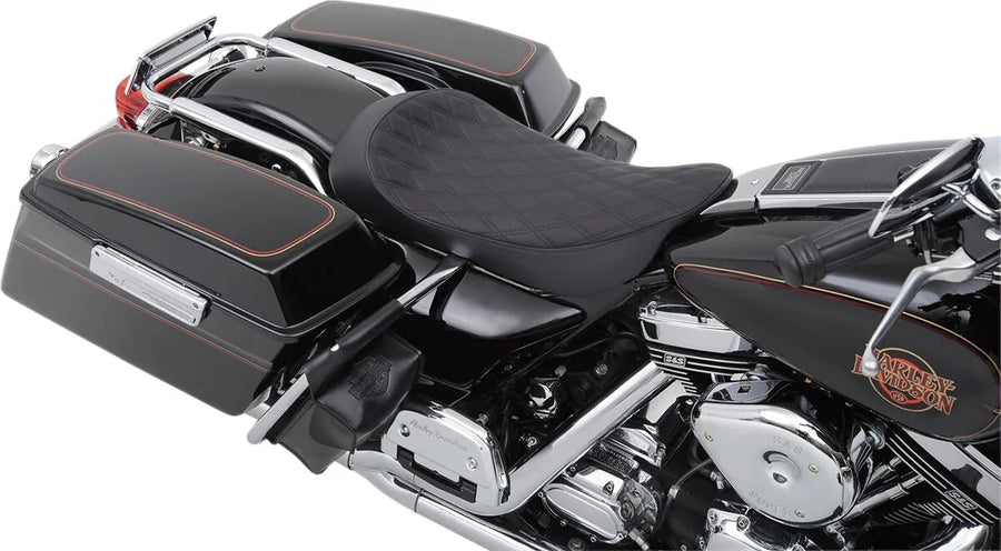 harley davidson flhri [DRAG SPECIALTIES] – Flat single seat with EZ-On mount