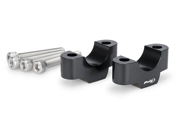 BMW R 12 NINET [2025] - handlebar risers | Black | PUIG 22037N