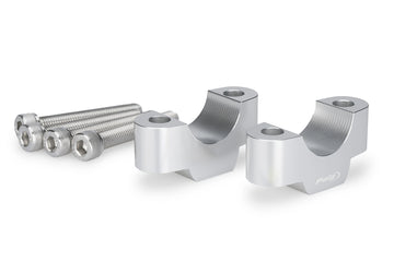 BMW R 12 NINET [2025] - handlebar risers | Silver | PUIG 22037P