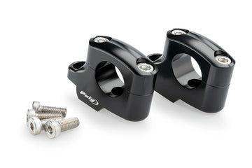BMW R 12 NINET [2025] - Pullback handlebar risers | Black | PUIG 22038N