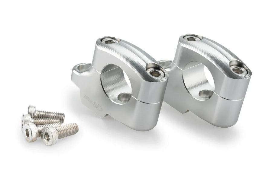 BMW R 12 NINET [2025] – Pullback handlebar risers – silver