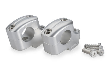 YAMAHA MT-09 Y-AMT [2024] - Pullback handlebar risers | Silver | PUIG 22101P
