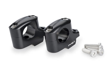 BMW F 900 GS ADVENTURE [2024] - Pullback handlebar risers | Black | PUIG 22141N
