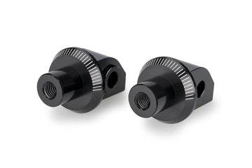 TRIUMPH SPEED 400 [2025] – Adapter passenger footrest rubber pad – black - 0