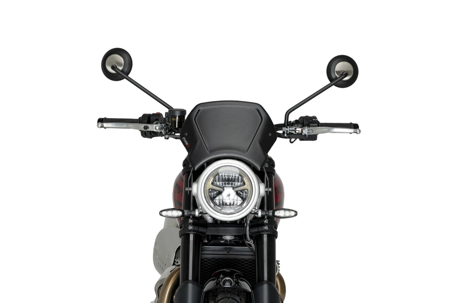 TRIUMPH SCRAMBLER 1200X [2025] – ALU faceplate – black