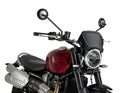 TRIUMPH SCRAMBLER 1200X [2025] – ABS front panel – carbon look-2