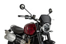 TRIUMPH SCRAMBLER 1200X [2025] – ALU faceplate – black-2