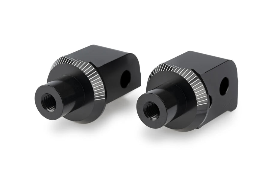 APRILIA TUONO 457 [2025] – Adapter passenger footrest rubber pad – black