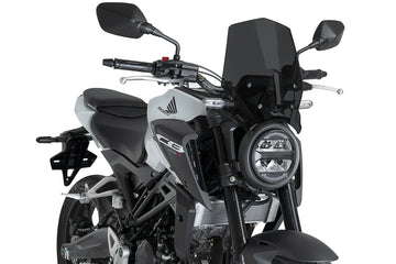 HONDA CB 300 R NEO SPORTS CAFE [2025] - New Generation Sport Windshield | Heavily toned | PUIG 22296F