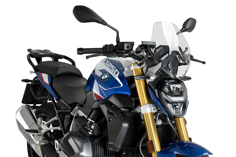BMW R 1250 R [2025] - New Generation Sport Windshield | Clear | PUIG 22299W