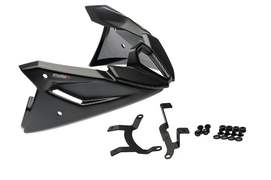 KTM 125 DUKE [2025] - front spoiler | Carbon look | PUIG 22332C