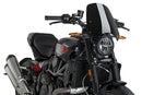 INDIAN FTR 1200 SPORT [2025] - PUIG New Generation Sport Windshield | Black | PUIG 22348N