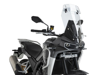 KOVE 800X PRO [2024] - touring screen with spoiler screen | Clear | PUIG 22371W