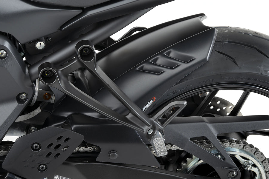 YAMAHA MT-07 [2025] - PUIG Hinterradabdeckung | Mattschwarz | PUIG 22414J