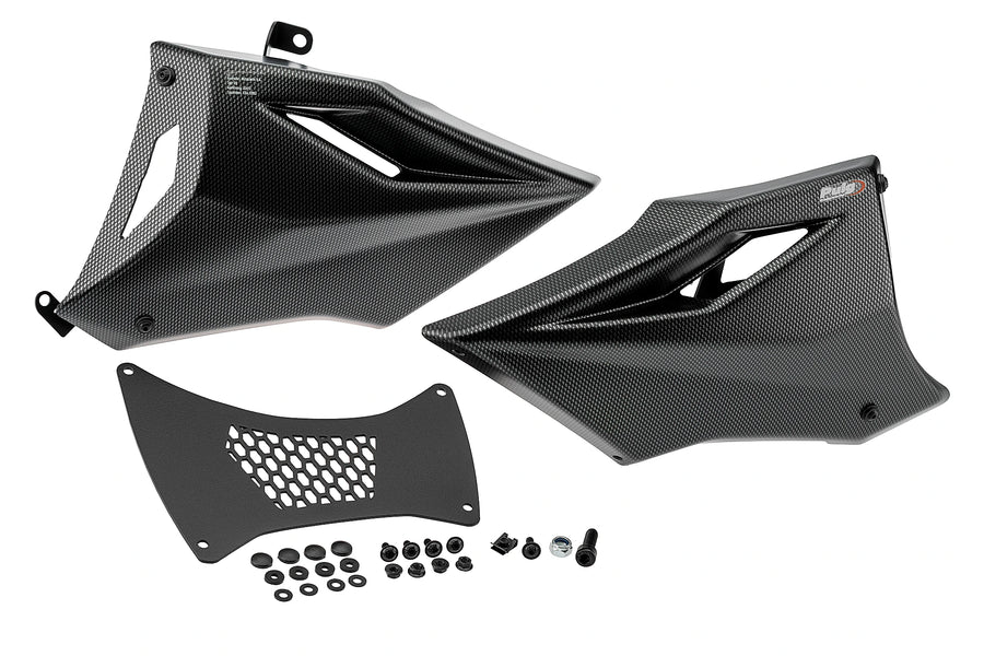 YAMAHA TRACER 7 GT [2025] - front spoiler | Carbon look | PUIG 22415C