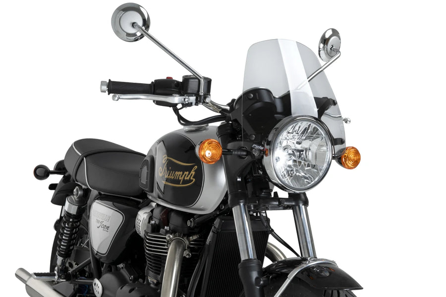 TRIUMPH BONNEVILLE T 120 BLACK [2025] – touring screen – tinted