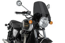 TRIUMPH BONNEVILLE T1 - New Generation Touring Windschild | Stark getönt | PUIG 22454F