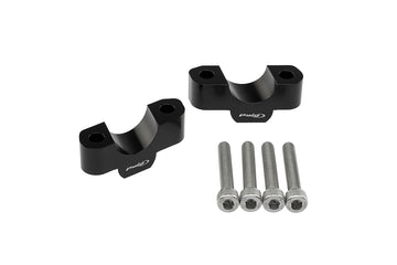 TRIUMPH TIGER SPORT 800 [2025] - PUIG handlebar risers | Black | PUIG 22529N