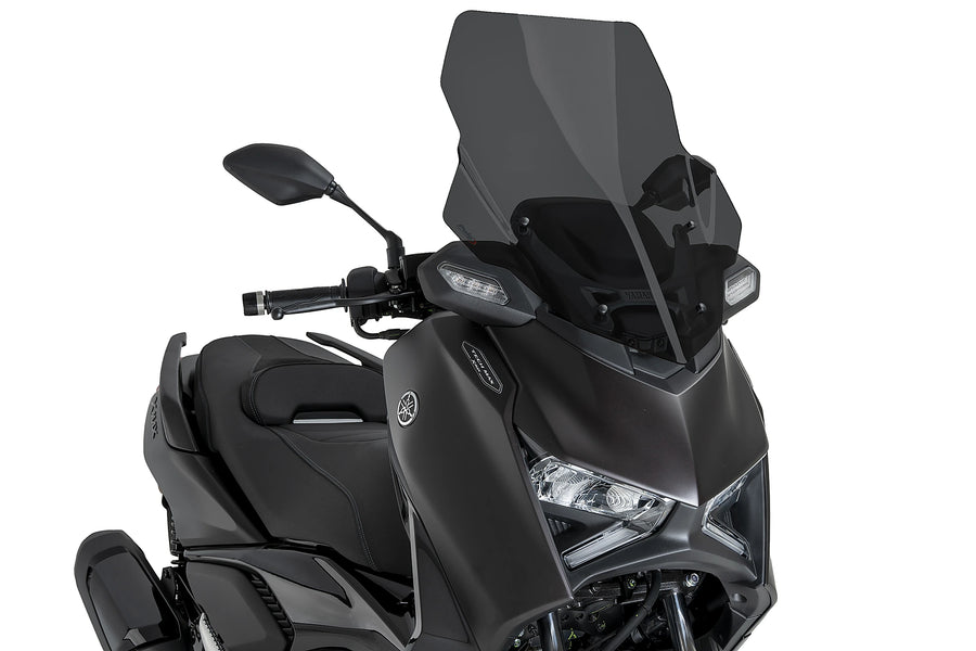 YAMAHA X-MAX 300 TECH MAX + [2025] - PUIG V-Tech Line Touring Windshield | Heavily toned | PUIG 22544F