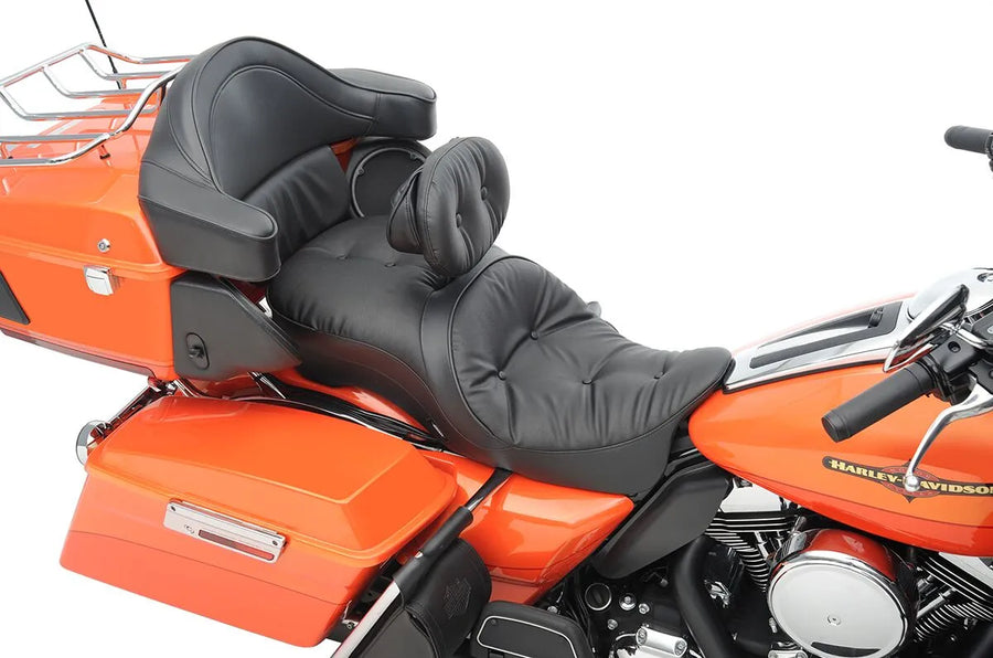 harley davidson touring [DRAG SPECIALTIES] – 2-Up leather seat, backrest compatible, touring