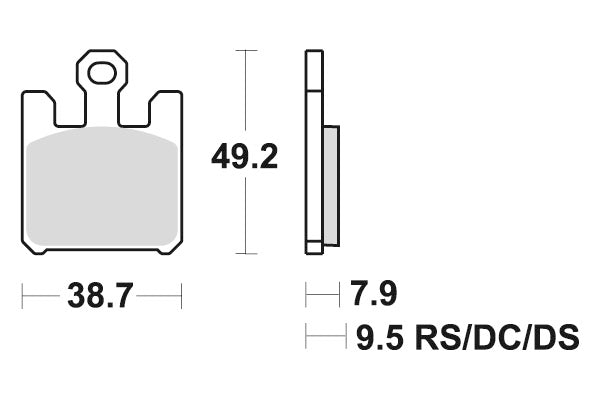 KAWASAKI ZX [2003-2006] - Dual Sinter brake pads