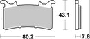 HONDA CBR 1000 [2020-2022] - Dual Sinter brake pads