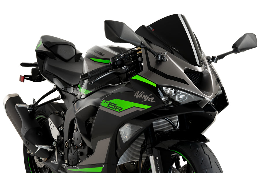 KAWASAKI ZX-6R NINJA [2025] – Z-Racing Screen – Transparent