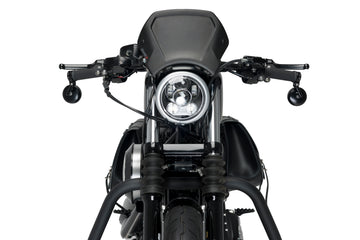 HARLEY DAVIDSON SPORTSTER 883 IRON XL 883 N [2012] – ALU FRONT PLATE – BLACK