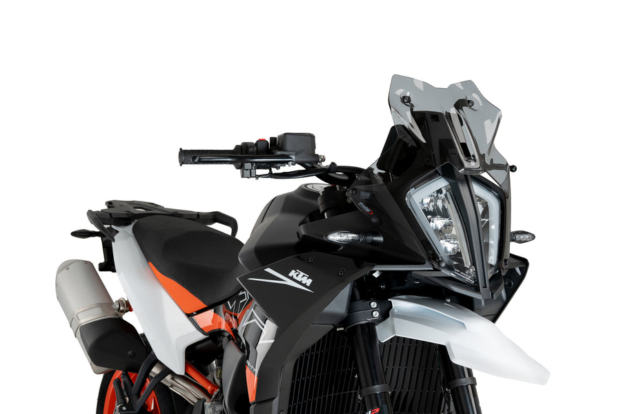 KTM 890 SMT [2025] – sports screen – matt black