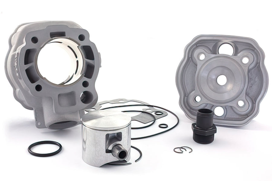 Peugeot XPS-Enduro 50 2T AM6 - Motorpack Zylinder Auspuff Big Racing 77ccm